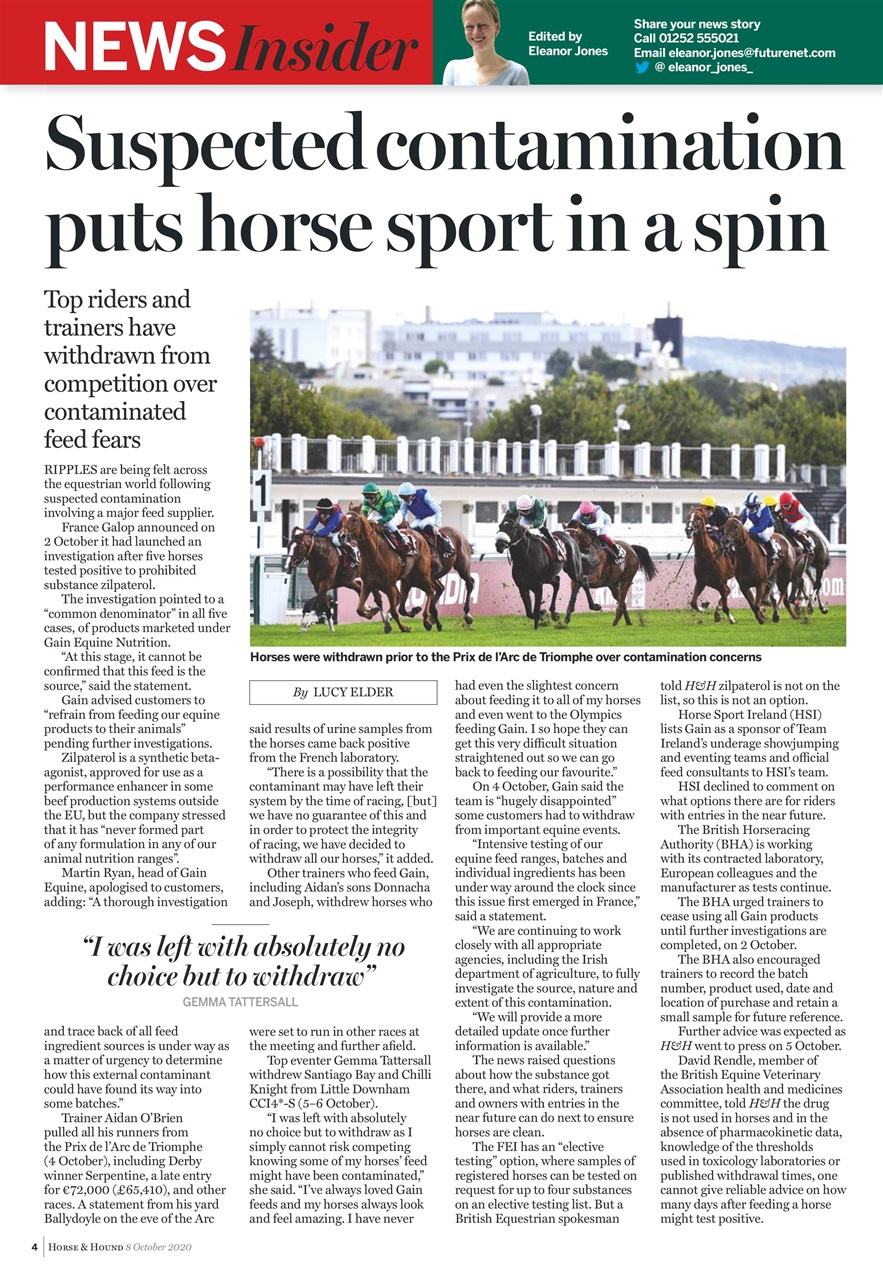 Horse & Hound Preview Pages