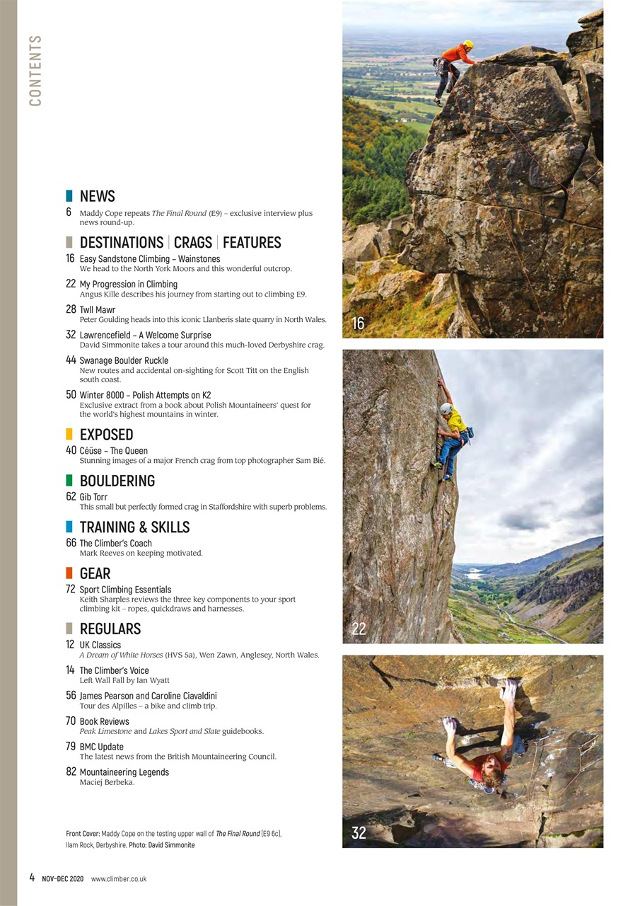 Climber Preview Pages