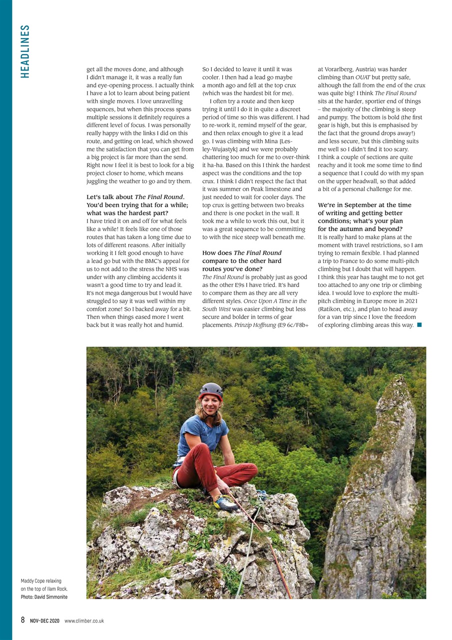 Climber Preview Pages