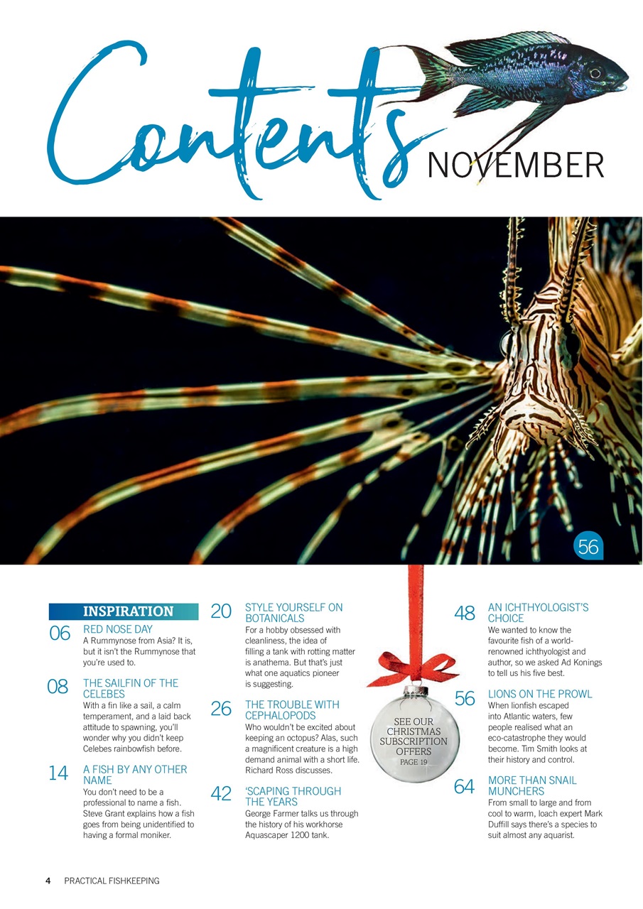 Practical Fishkeeping Preview Pages