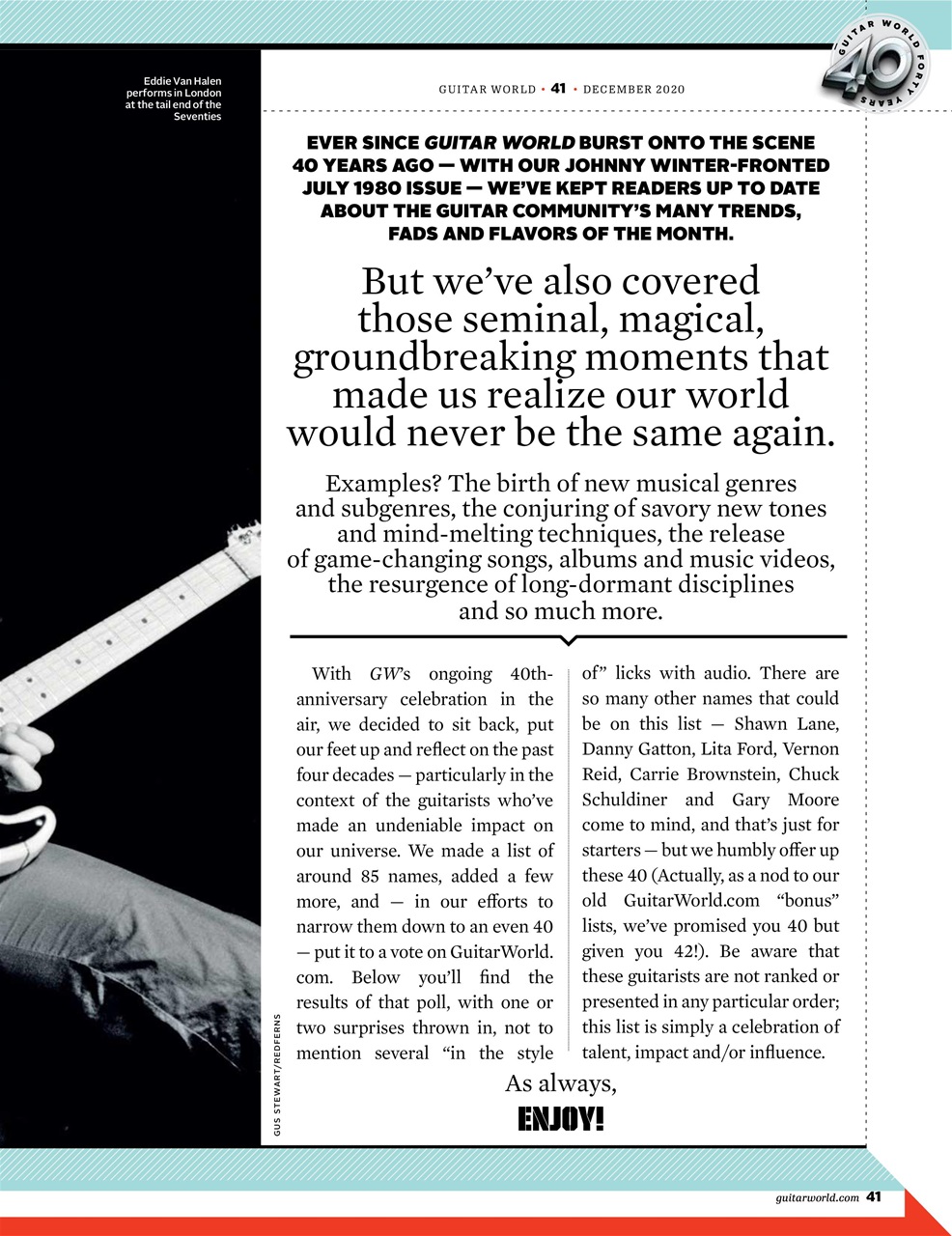 Guitar World Preview Pages