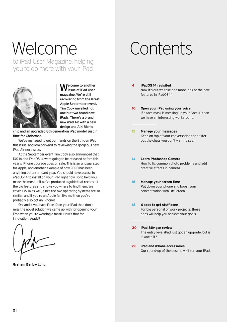 iPad User Preview Pages