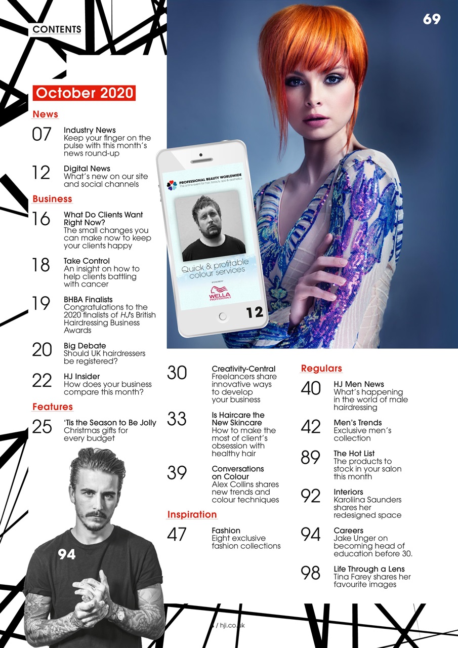 Hairdressers Journal Preview Pages