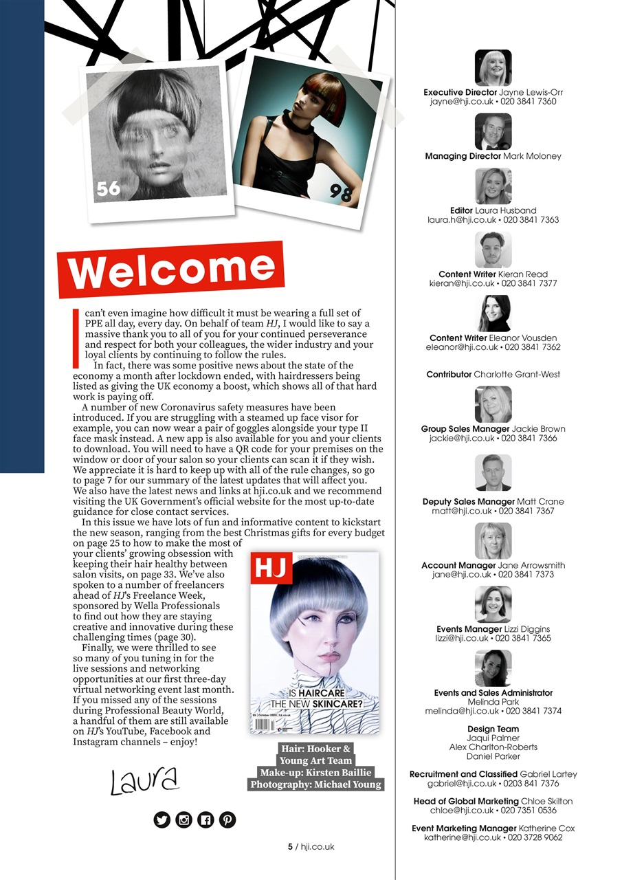 Hairdressers Journal Preview Pages