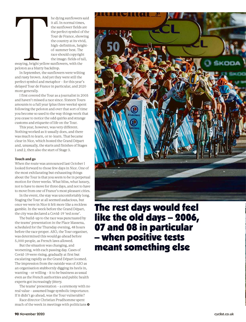 Cyclist Preview Pages
