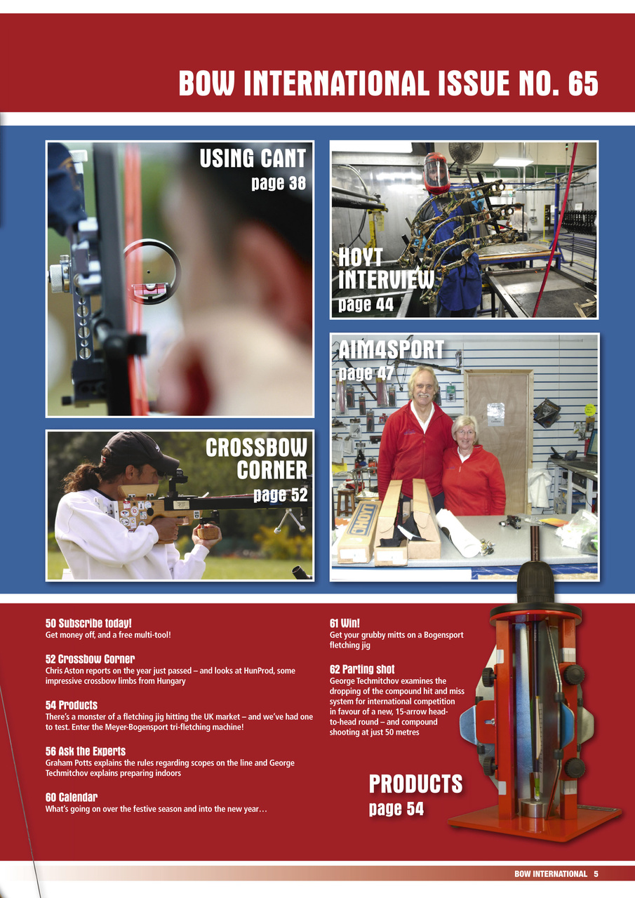 Bow International Preview Pages