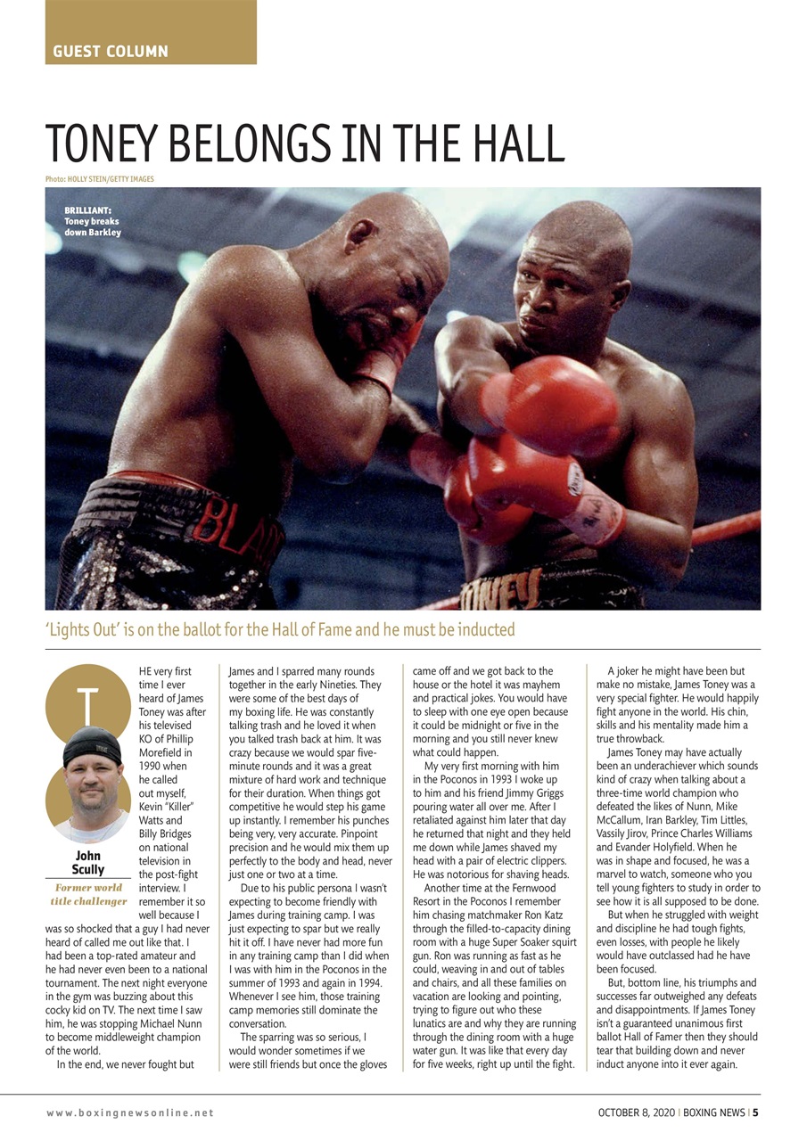 Boxing News Preview Pages