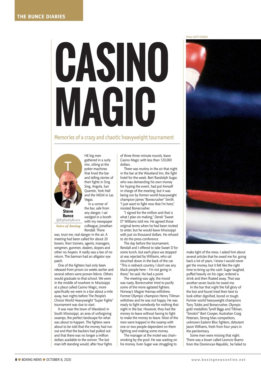 Boxing News Preview Pages