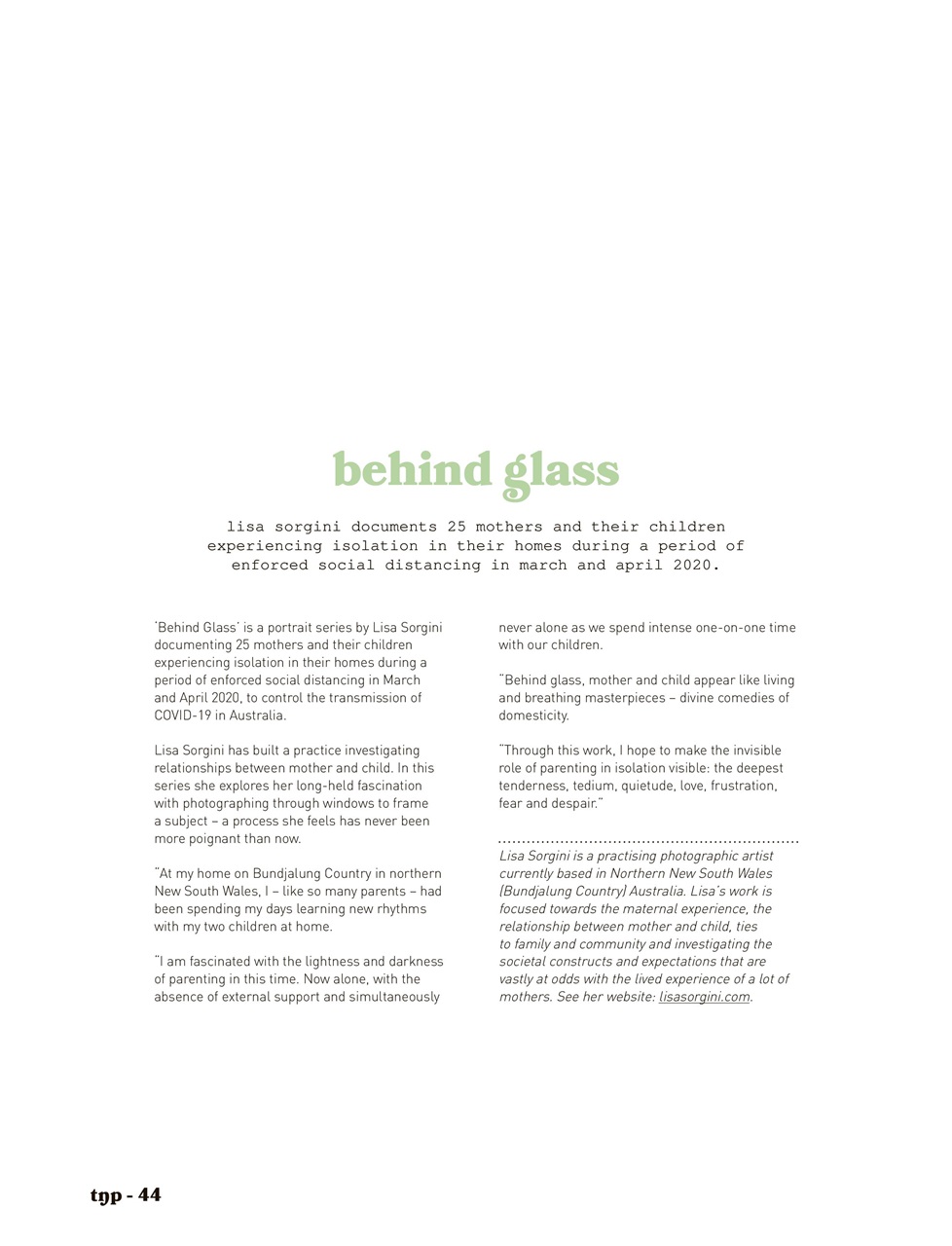 The Natural Parent Magazine Preview Pages