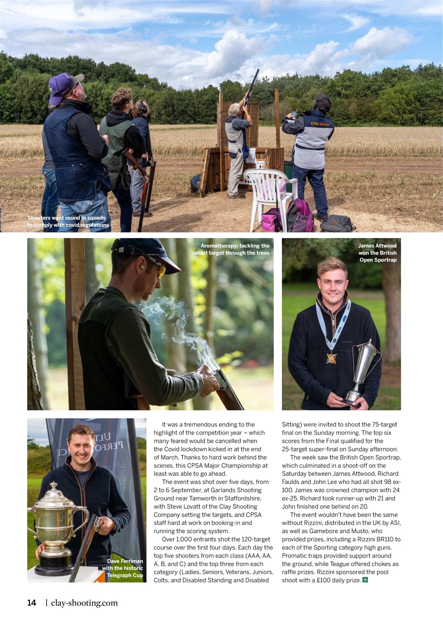 Clay Shooting Preview Pages