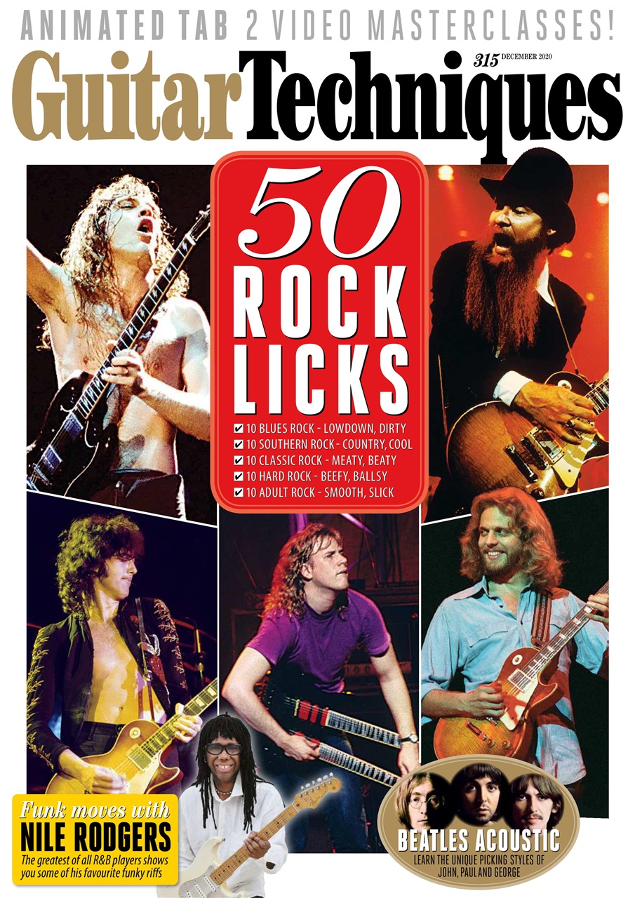 Guitar Techniques Preview Pages