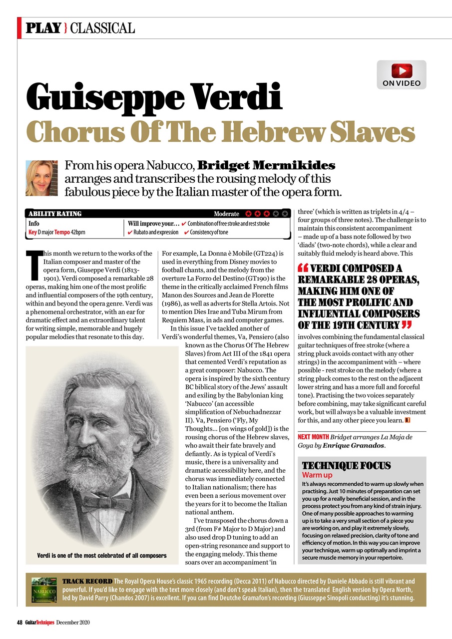 Guitar Techniques Preview Pages