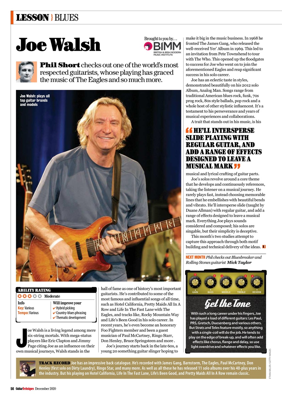 Guitar Techniques Preview Pages