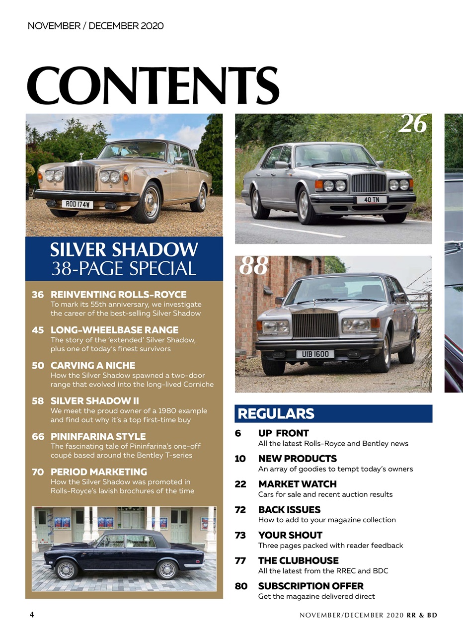 Rolls-Royce & Bentley Driver Preview Pages