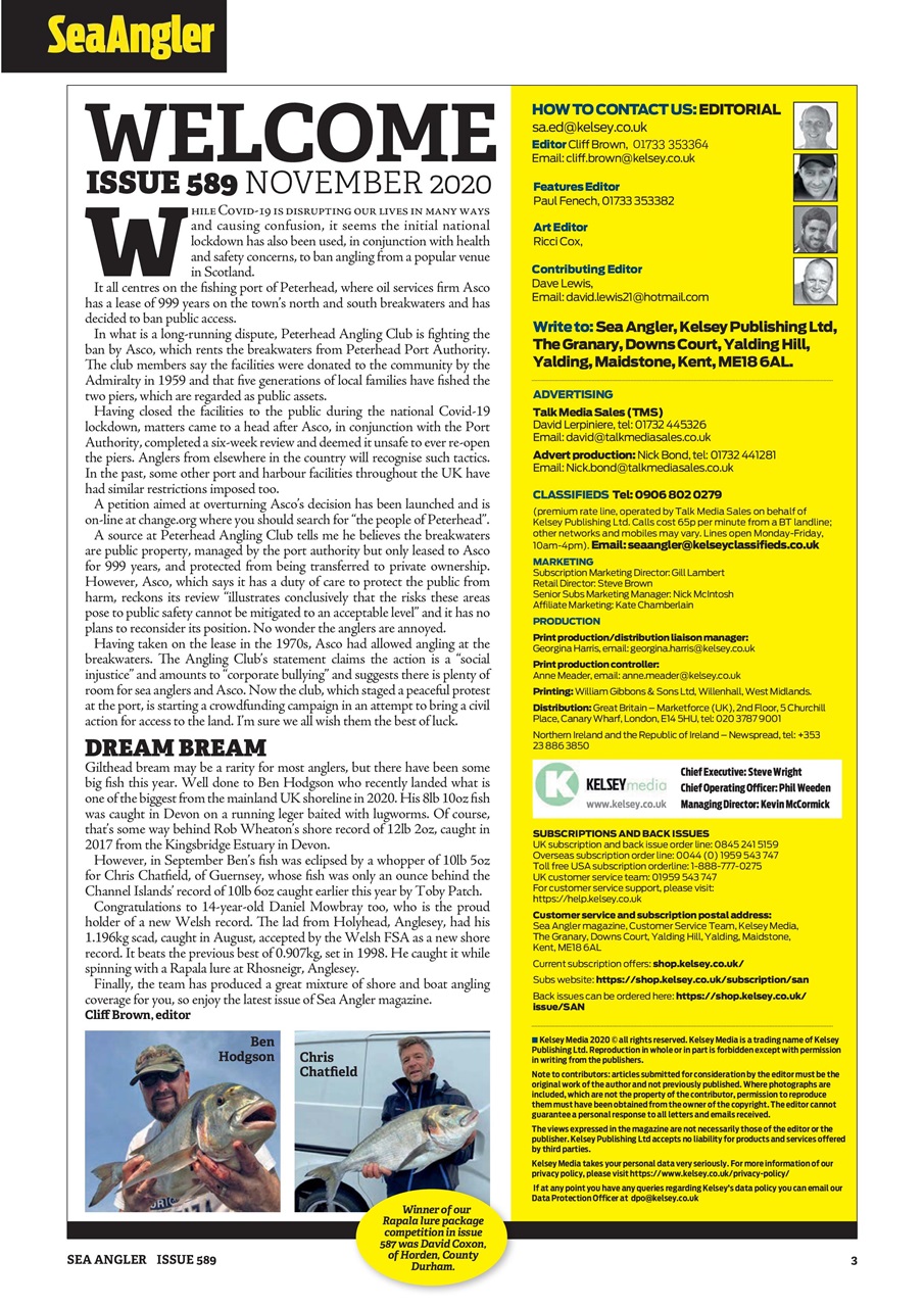 Sea Angler Preview Pages