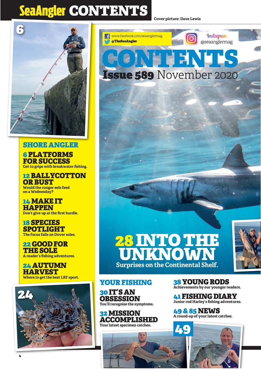 Sea Angler Preview Pages