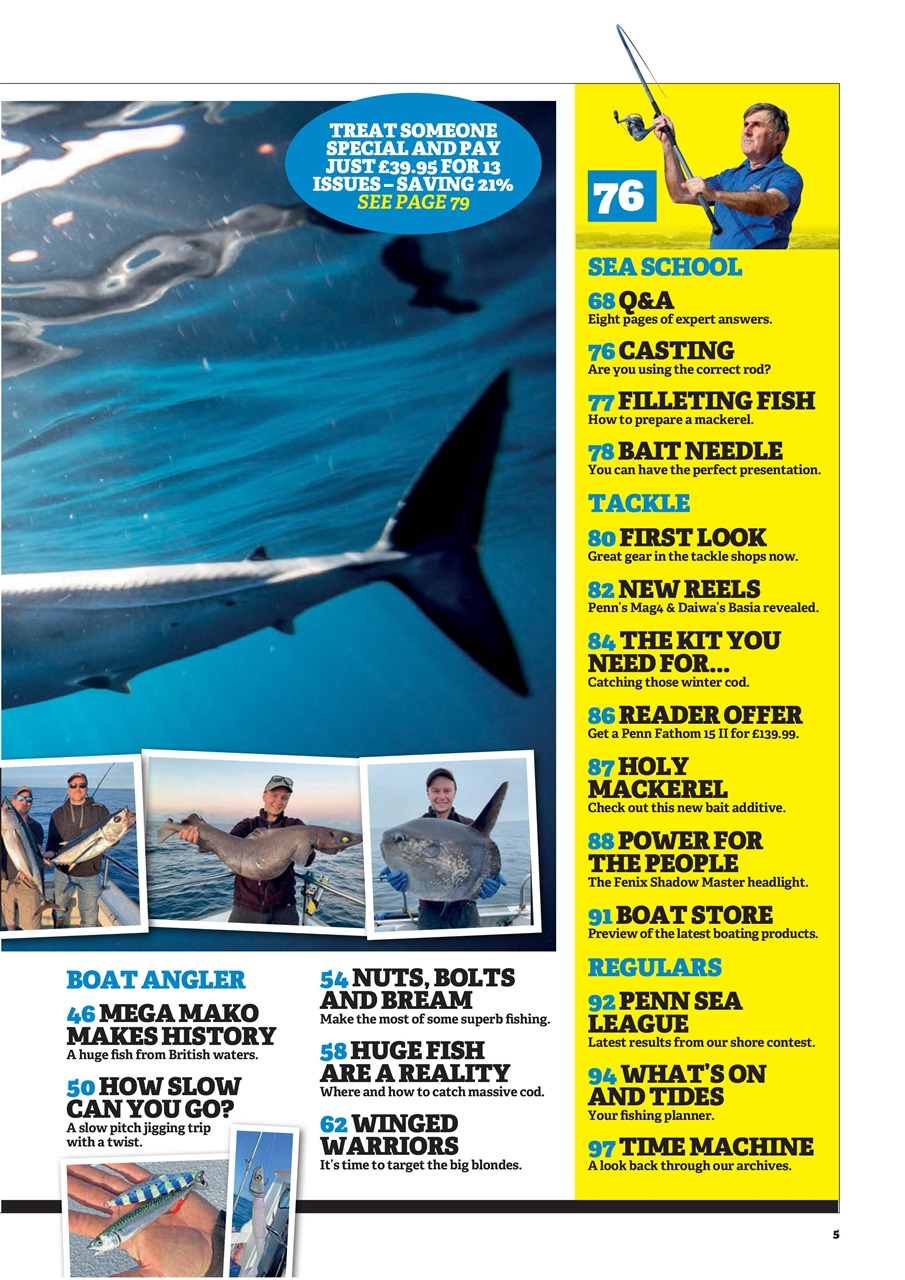 Sea Angler Preview Pages