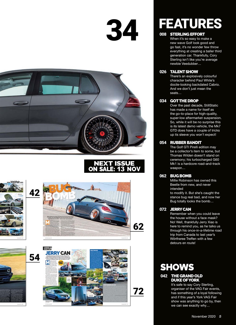 Performance VW Preview Pages