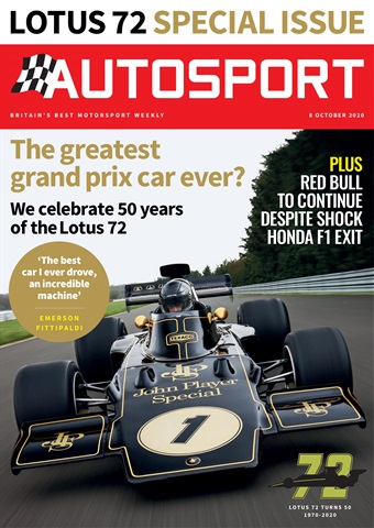 Autosport issue 8th October 2020