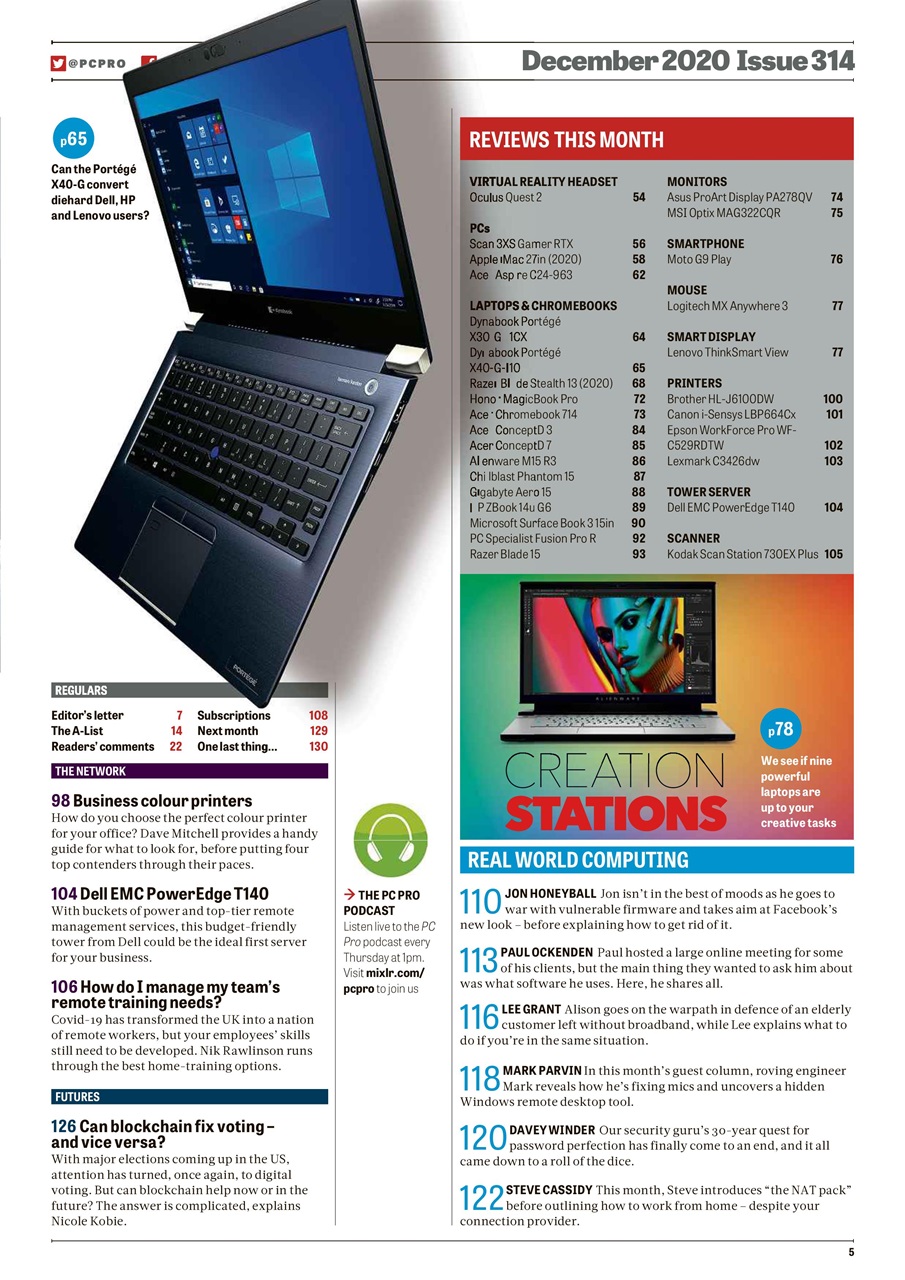 PC Pro Preview Pages