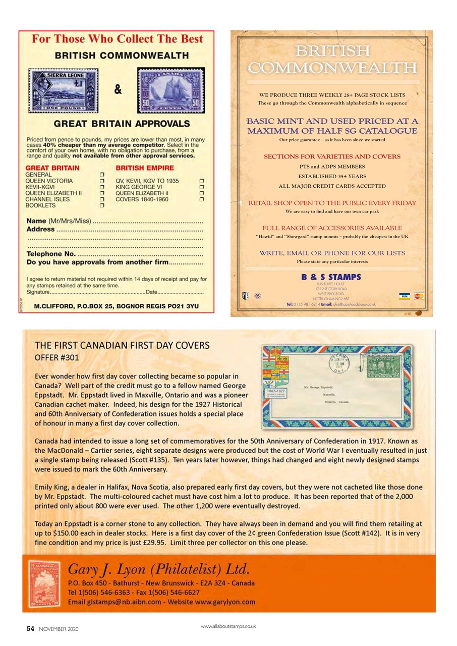 Stamp Collector Preview Pages