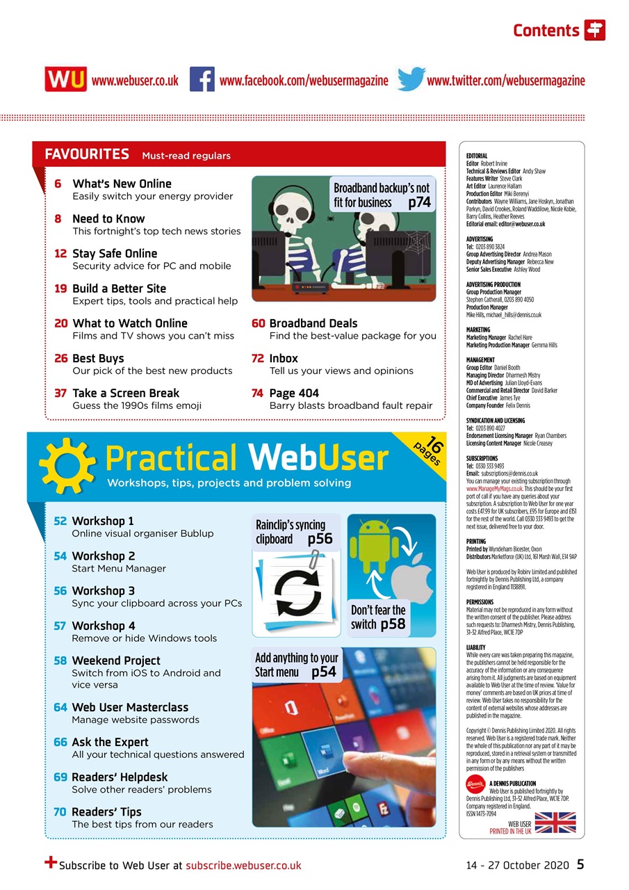 Webuser Preview Pages