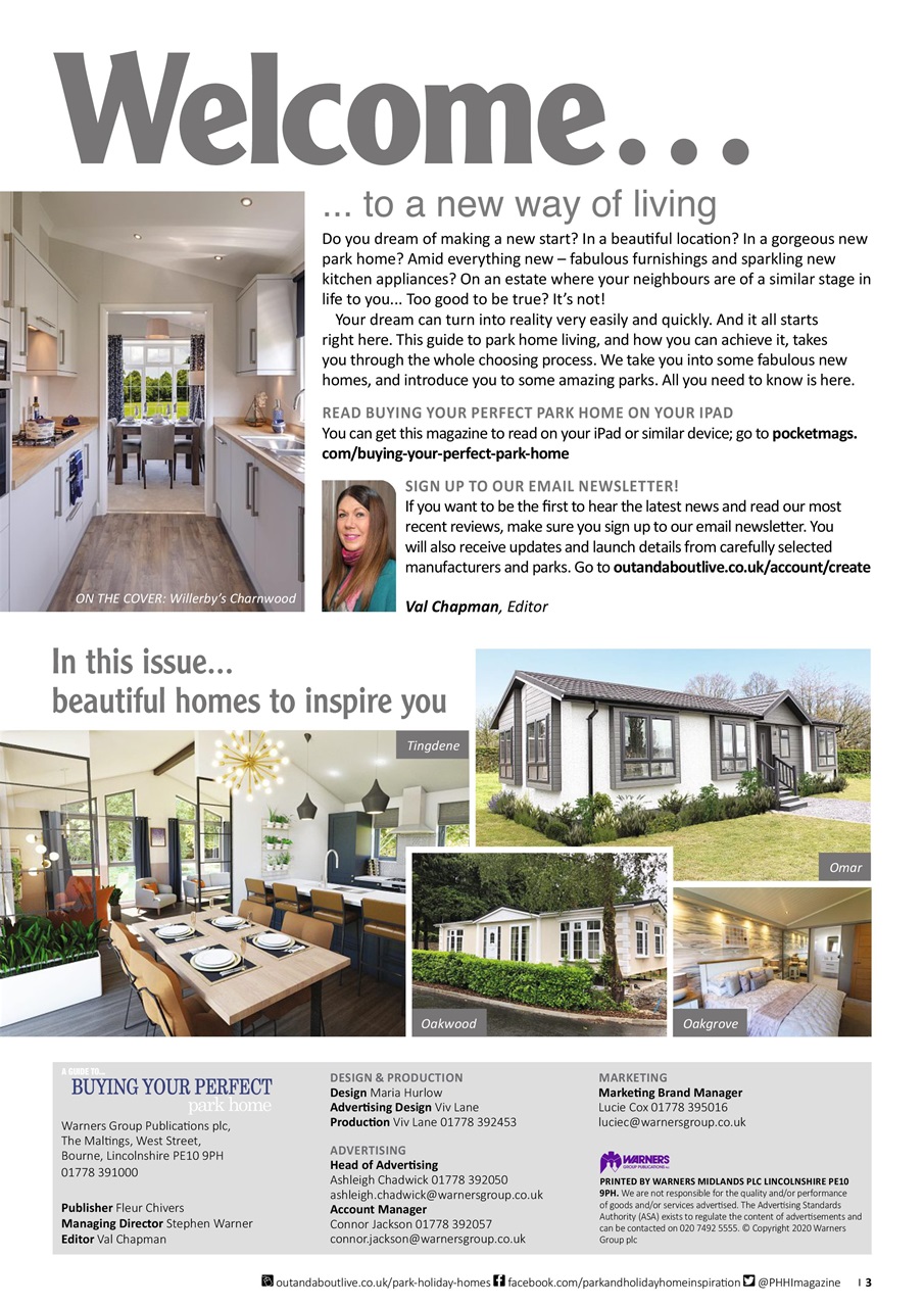 Buying your Perfect Park Home Preview Pages