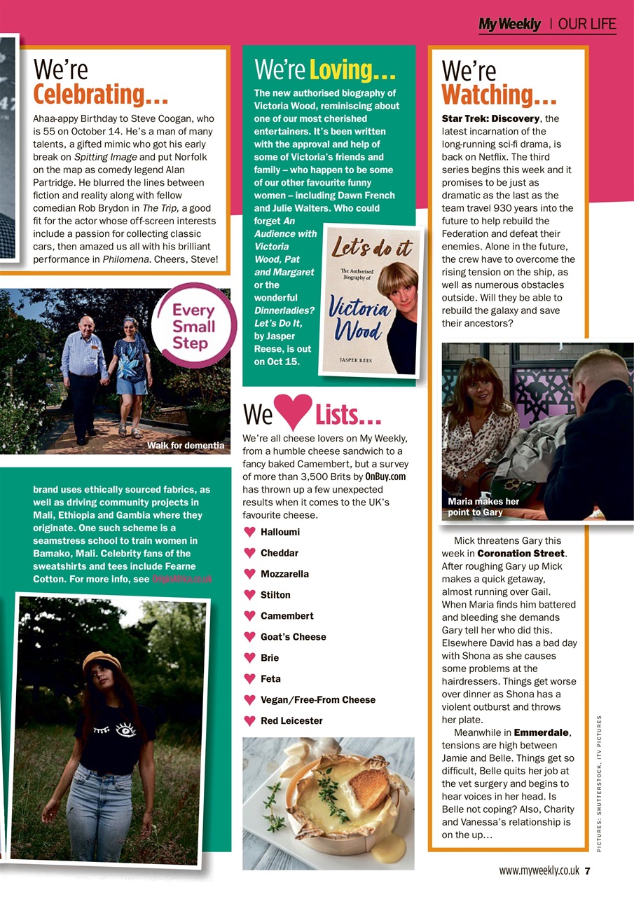 My Weekly Preview Pages