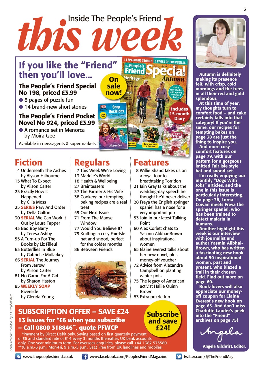 The People’s Friend Preview Pages