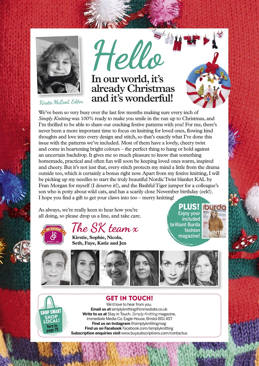 Simply Knitting Preview Pages