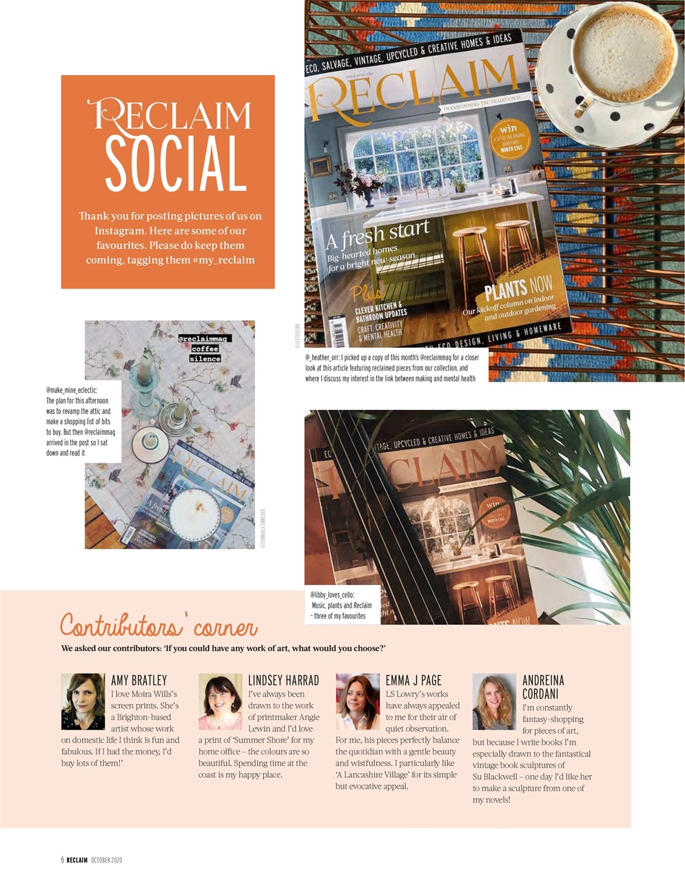 Reclaim Preview Pages