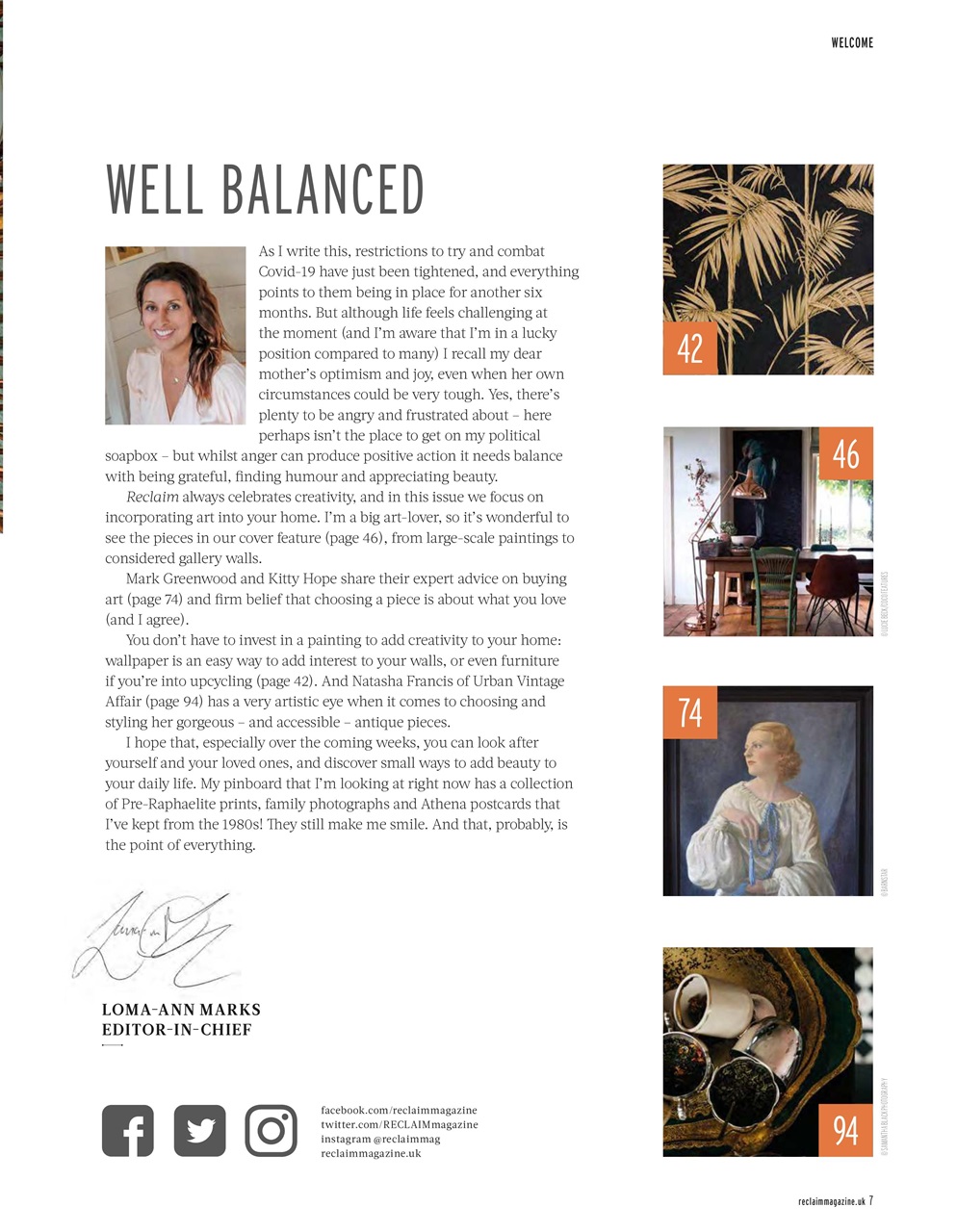 Reclaim Preview Pages