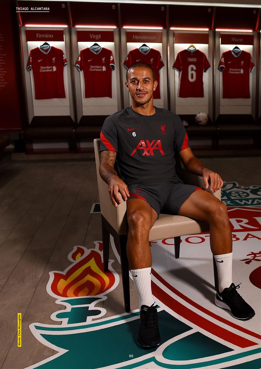 Liverpool FC Magazine Preview Pages