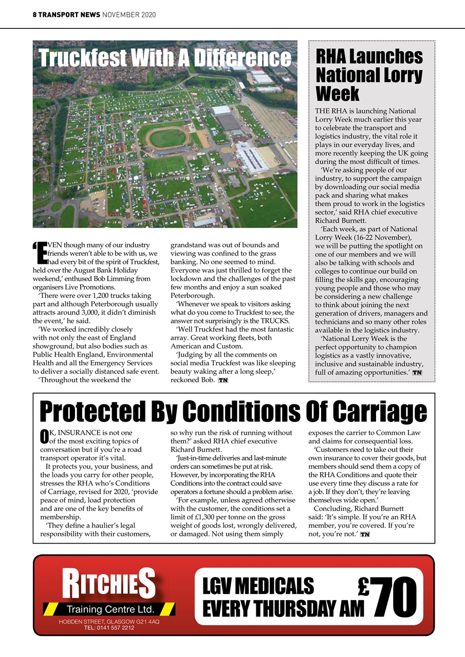Transport News Preview Pages