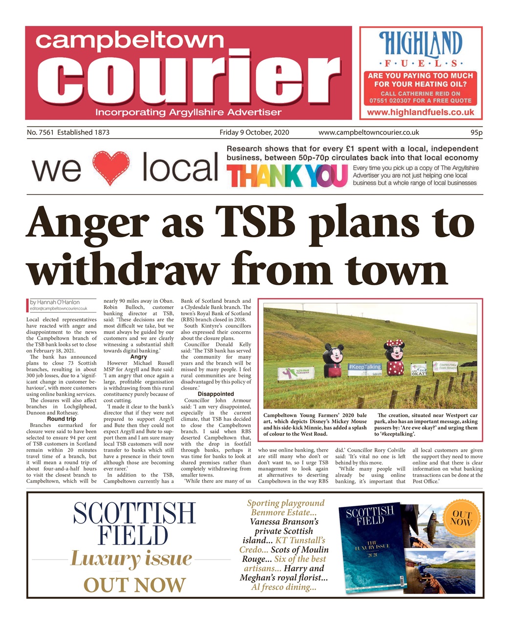 Campbeltown Courier Preview Pages