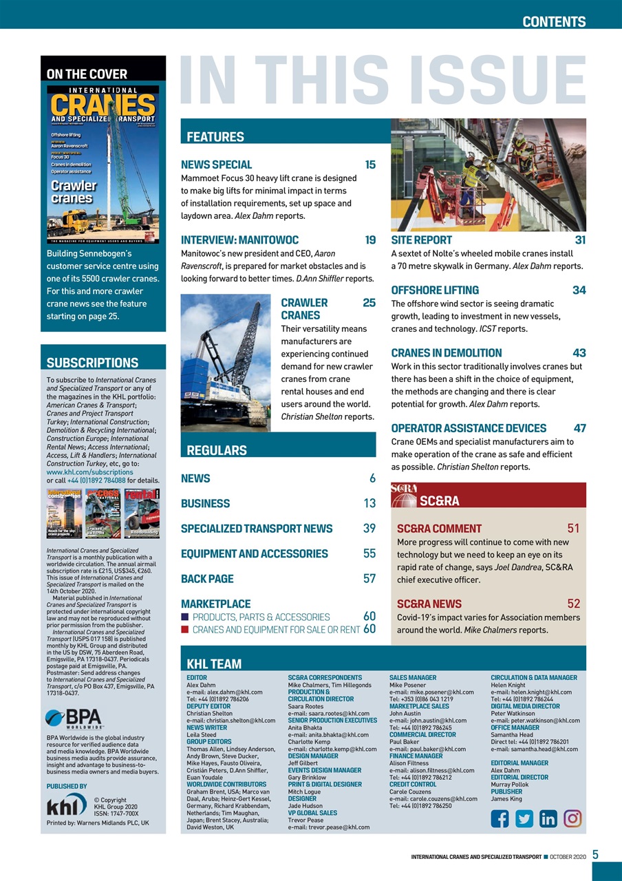 Int. Cranes and Specialized Transp Preview Pages