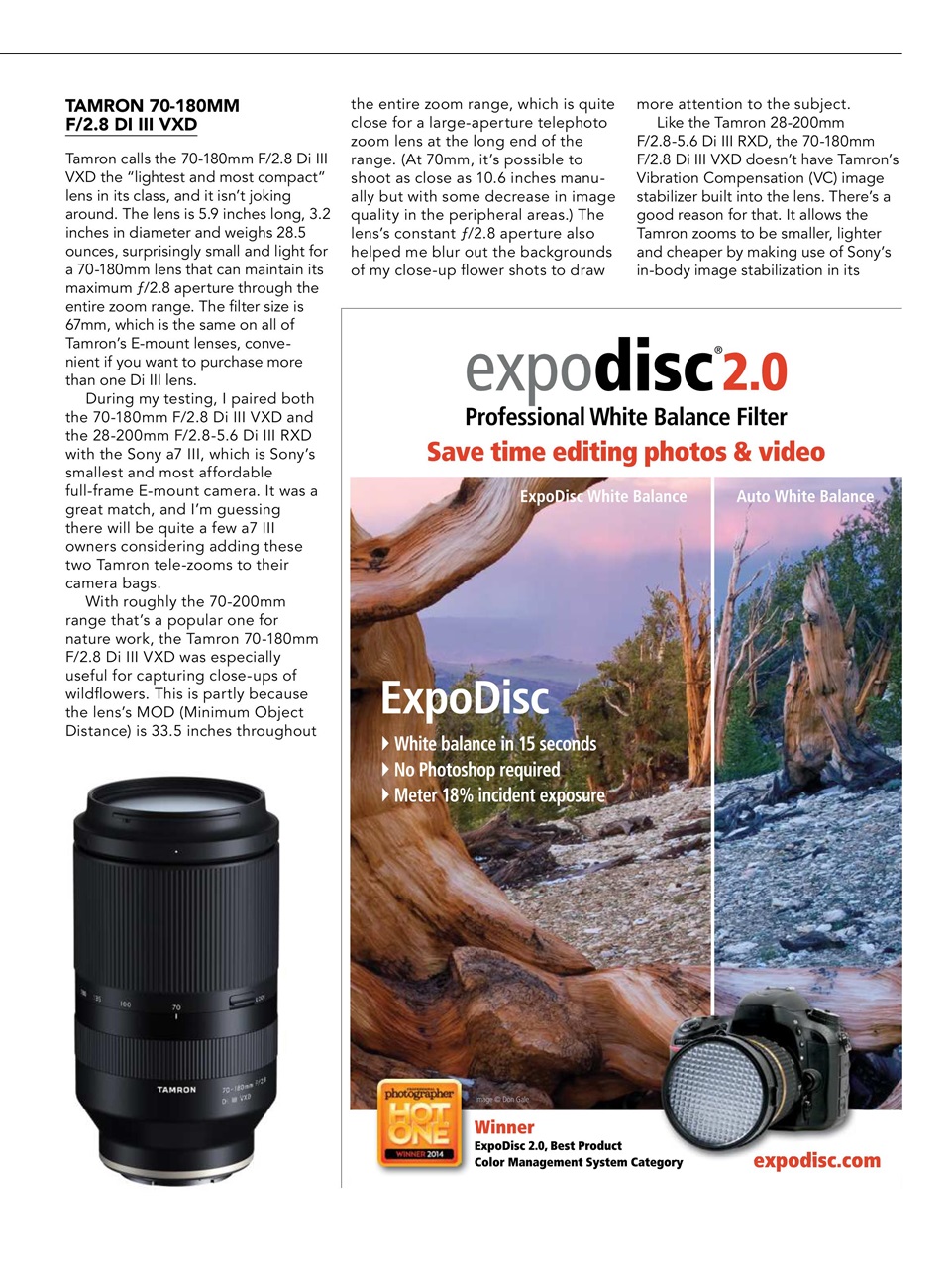 Outdoor Photographer Preview Pages