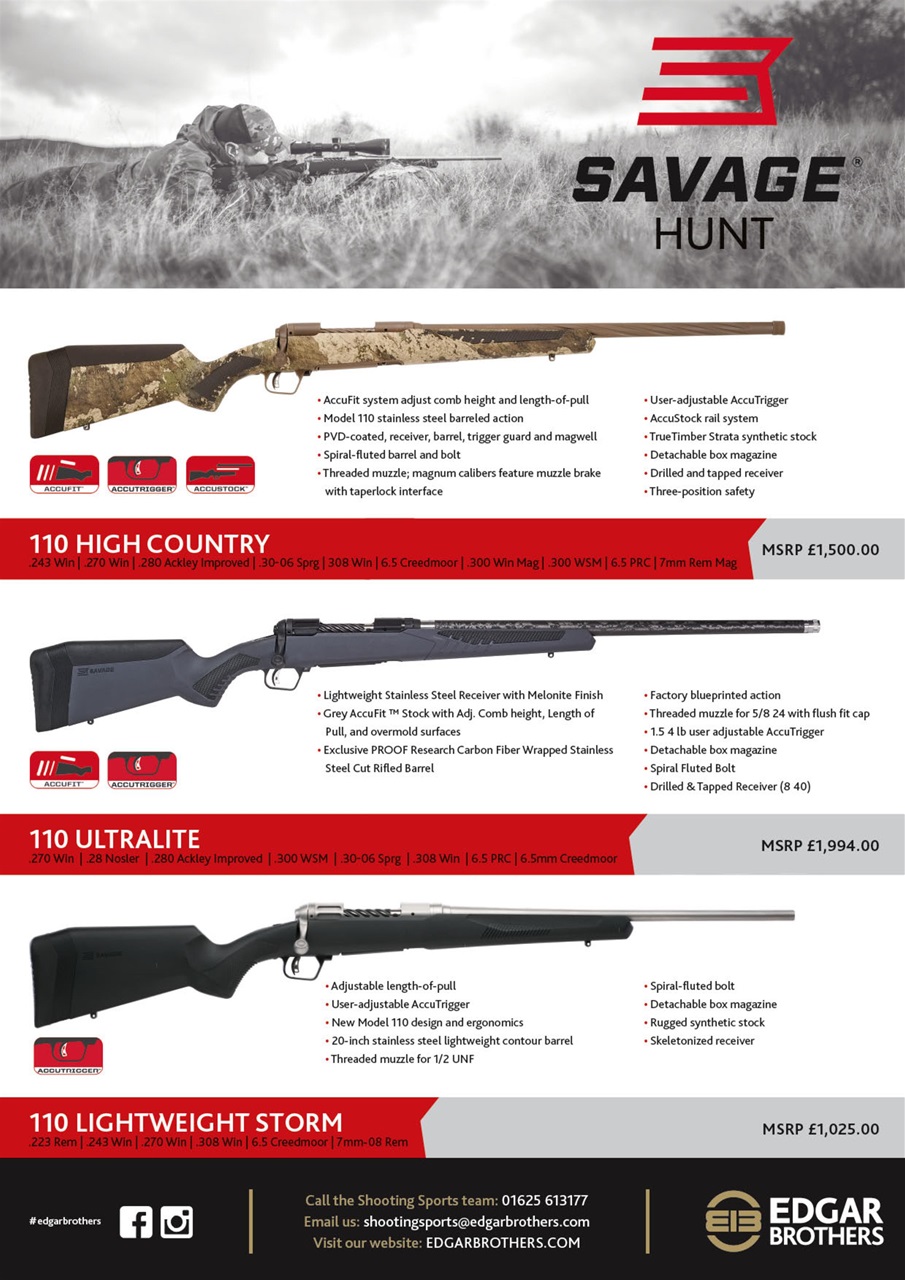 Sporting Rifle Preview Pages