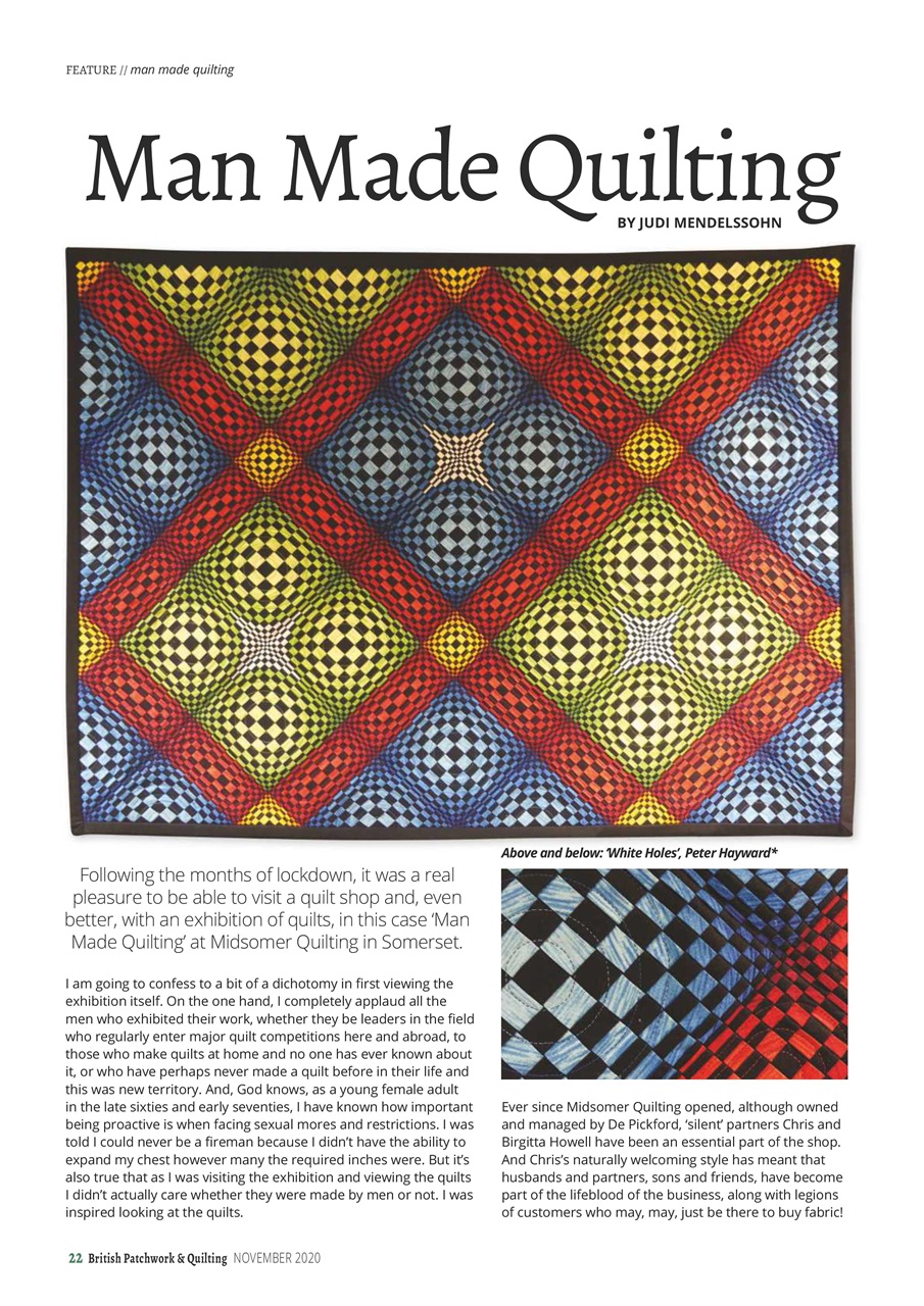 Patchwork and Quilting Preview Pages