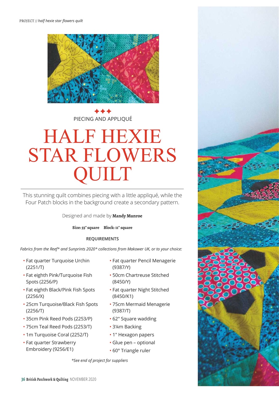 Patchwork and Quilting Preview Pages