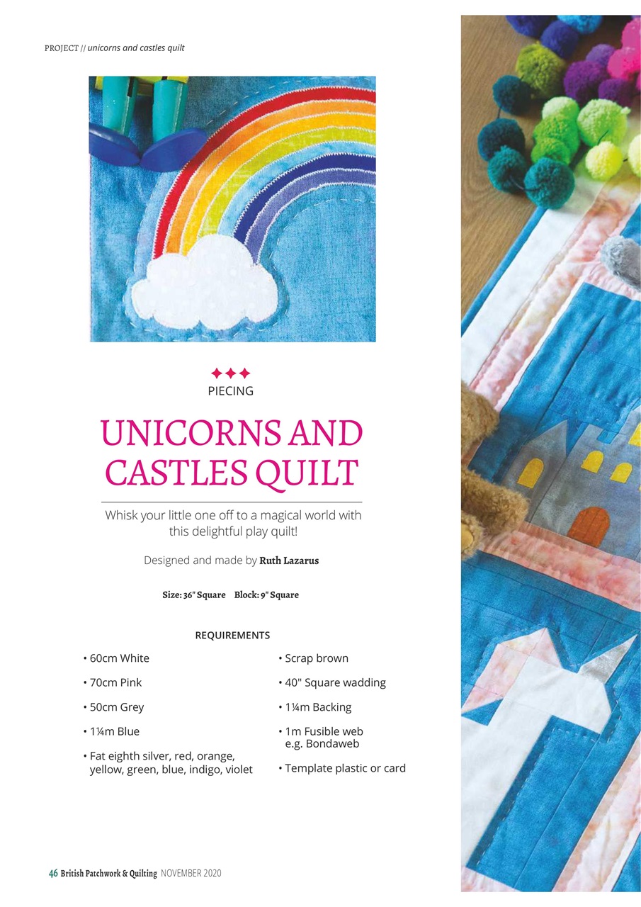 Patchwork and Quilting Preview Pages