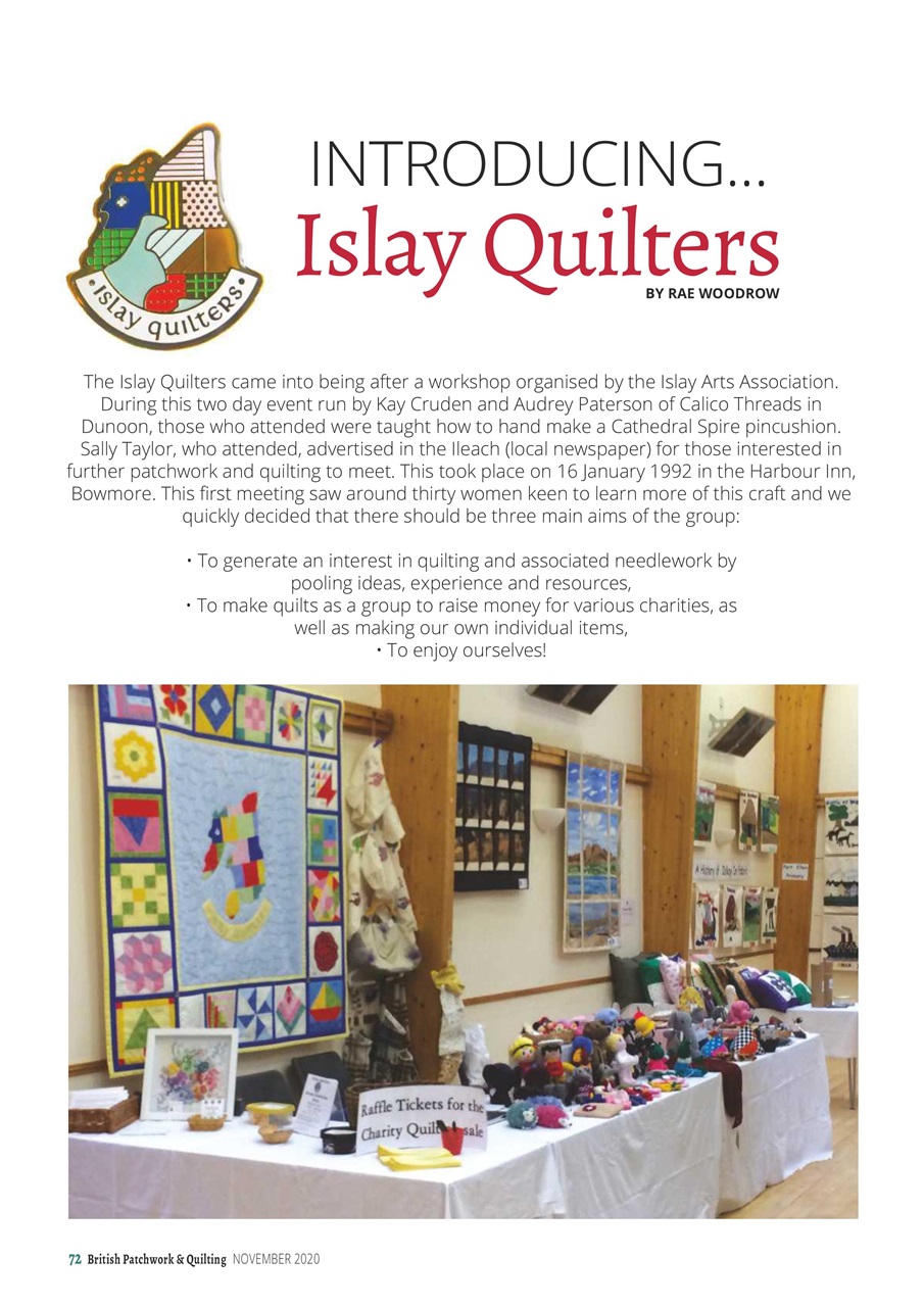 Patchwork and Quilting Preview Pages