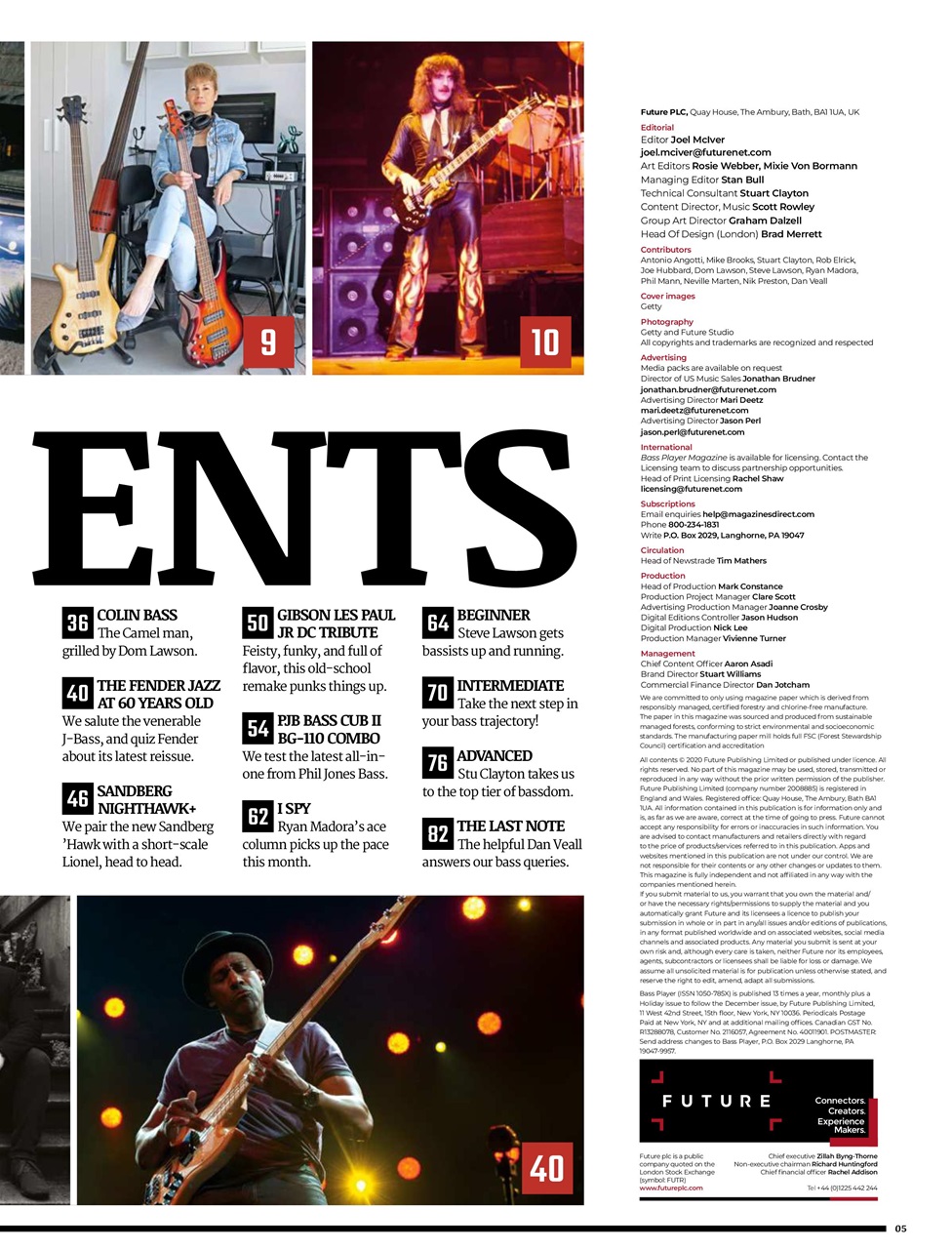 Bass Player UK Preview Pages