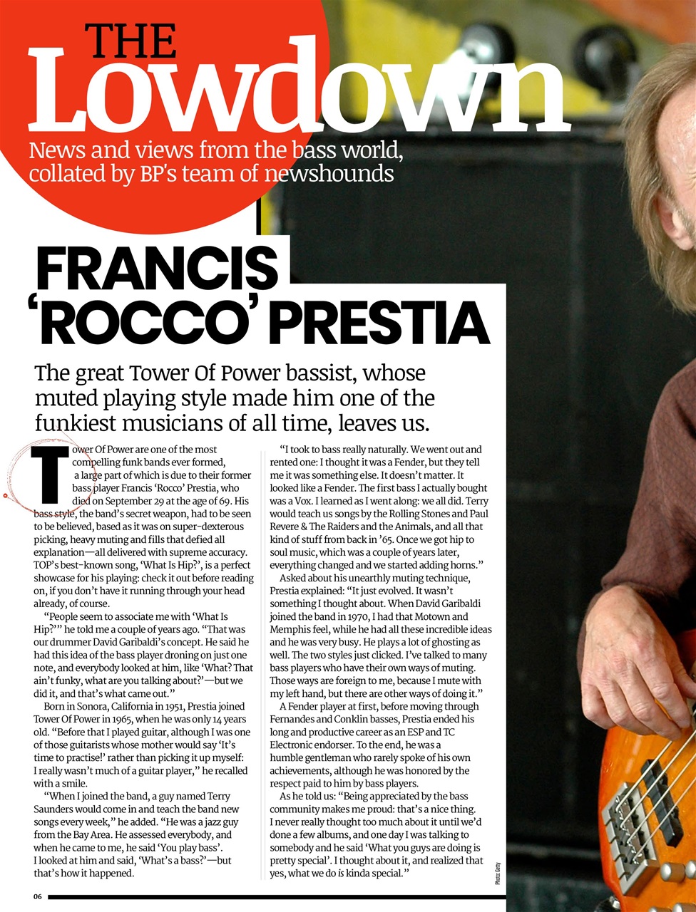 Bass Player UK Preview Pages