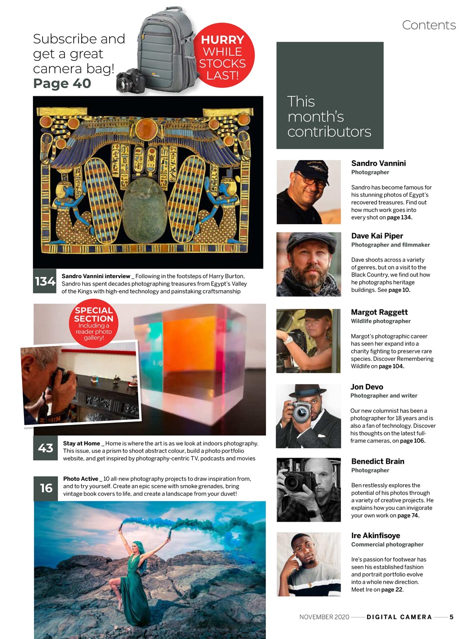 Digital Camera Magazine Preview Pages