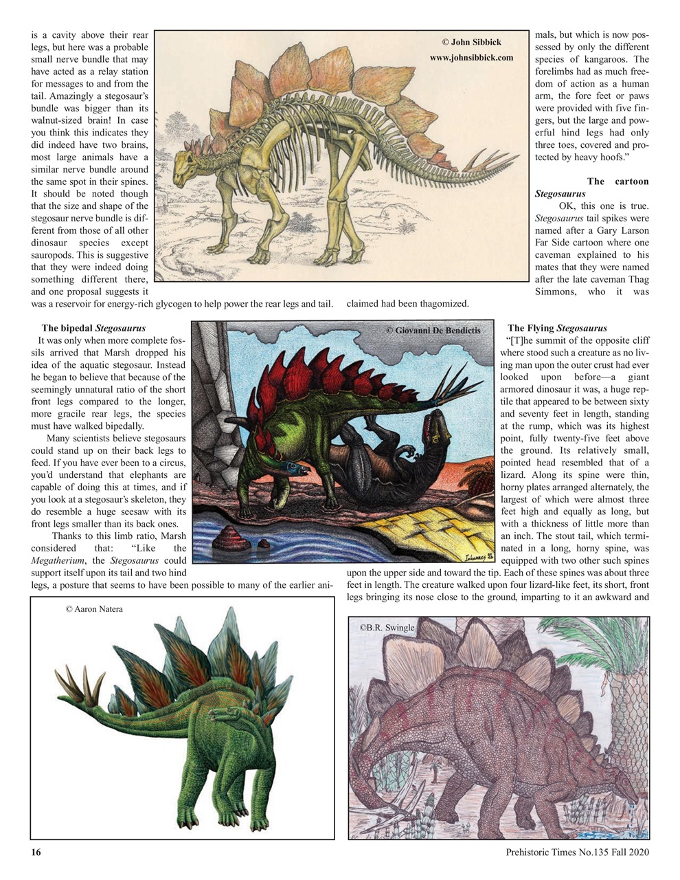 Prehistoric Times Preview Pages