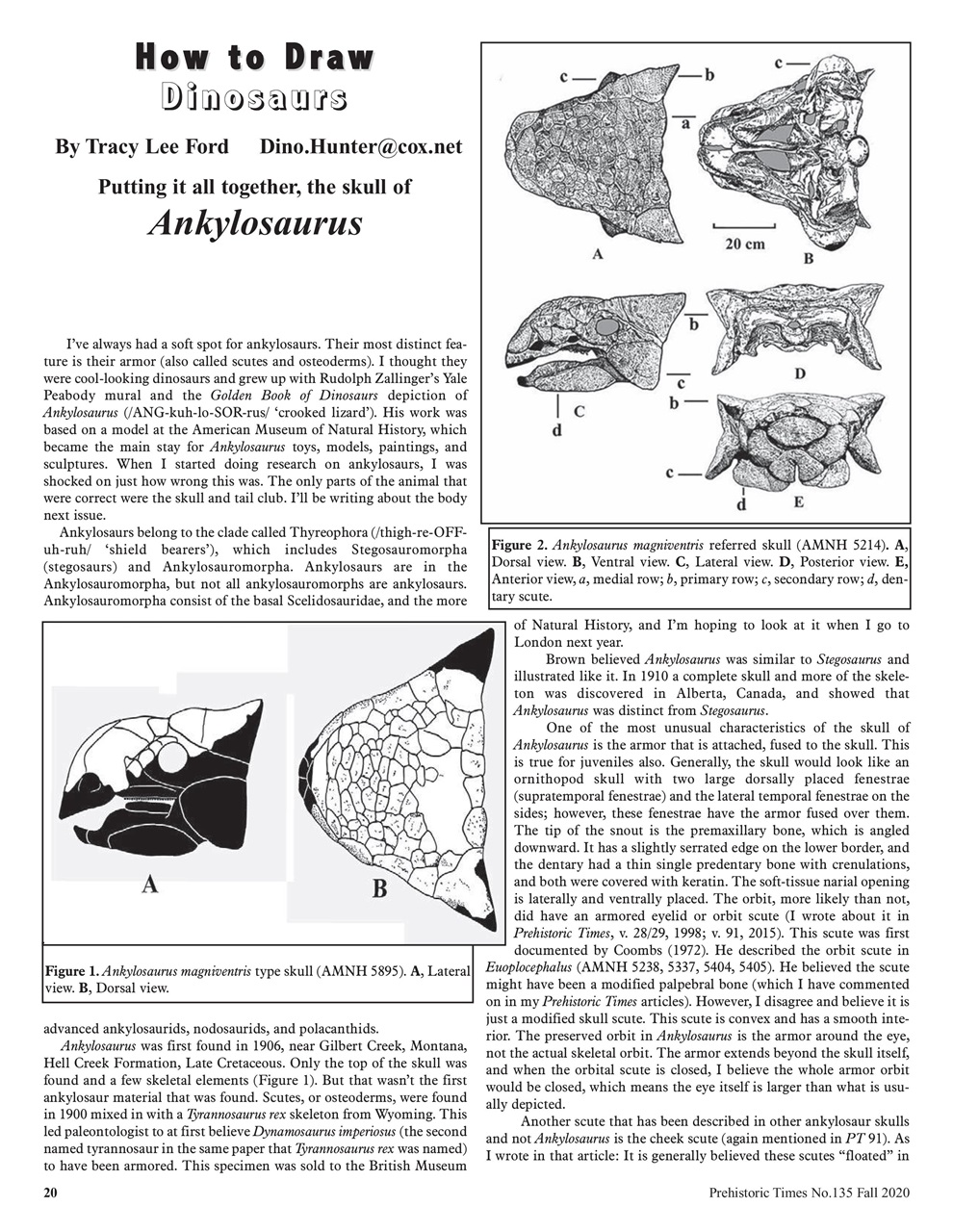 Prehistoric Times Preview Pages