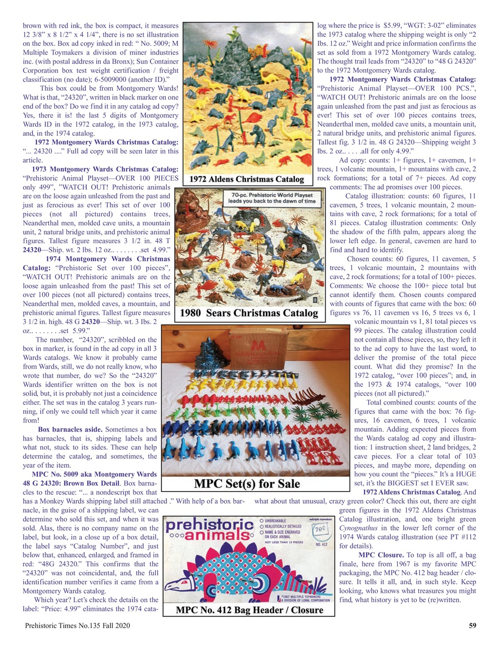 Prehistoric Times Preview Pages