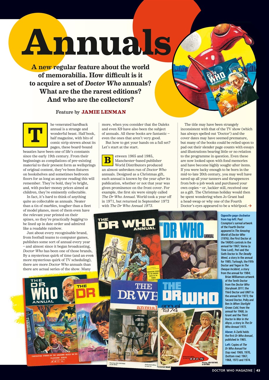 Doctor Who Magazine Preview Pages