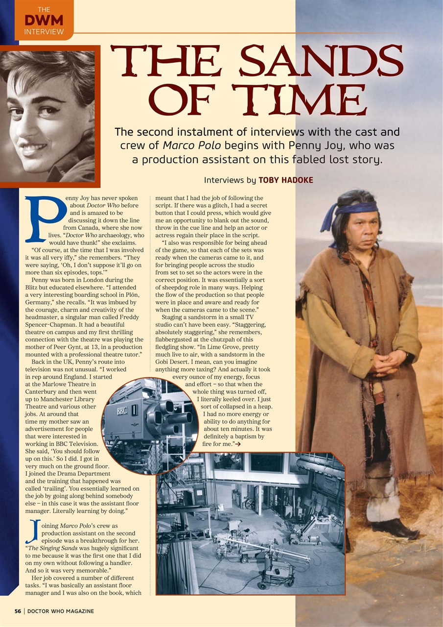 Doctor Who Magazine Preview Pages